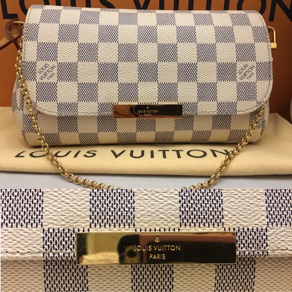 ❌SOLD❌Louis Vuitton Favorite PM Damier Azur Bag - Picture 2 of 8